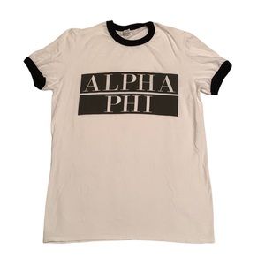 Alpha Phi Tee • Size Small